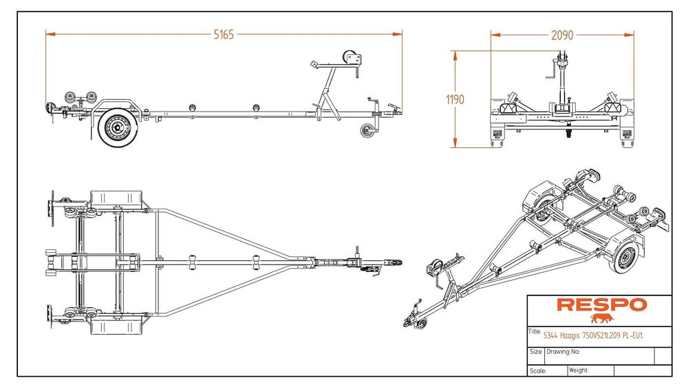 Vand peridoc RESPO 750V521L209