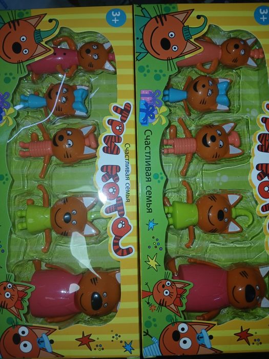 Продам! Новый. Игрушки. Набор три коты