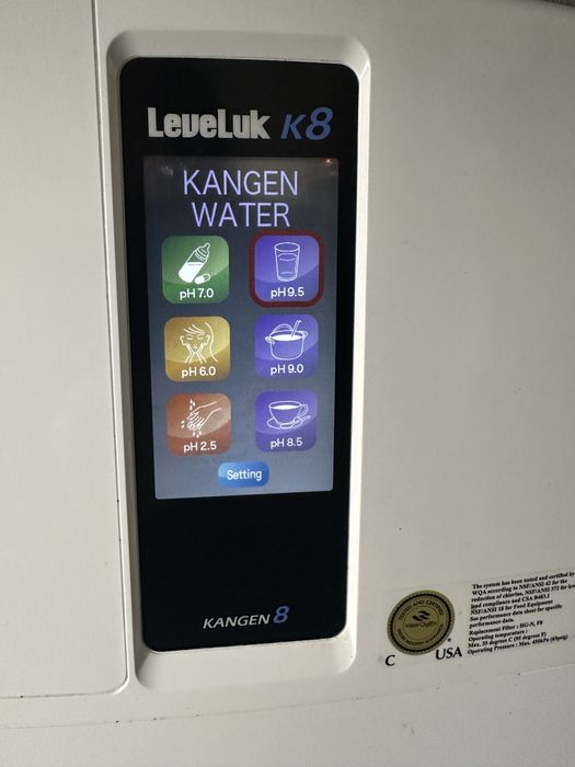 Ocazie, vand filtru apa KANGEN LeveLuk K8 ionizator apa filtru apa