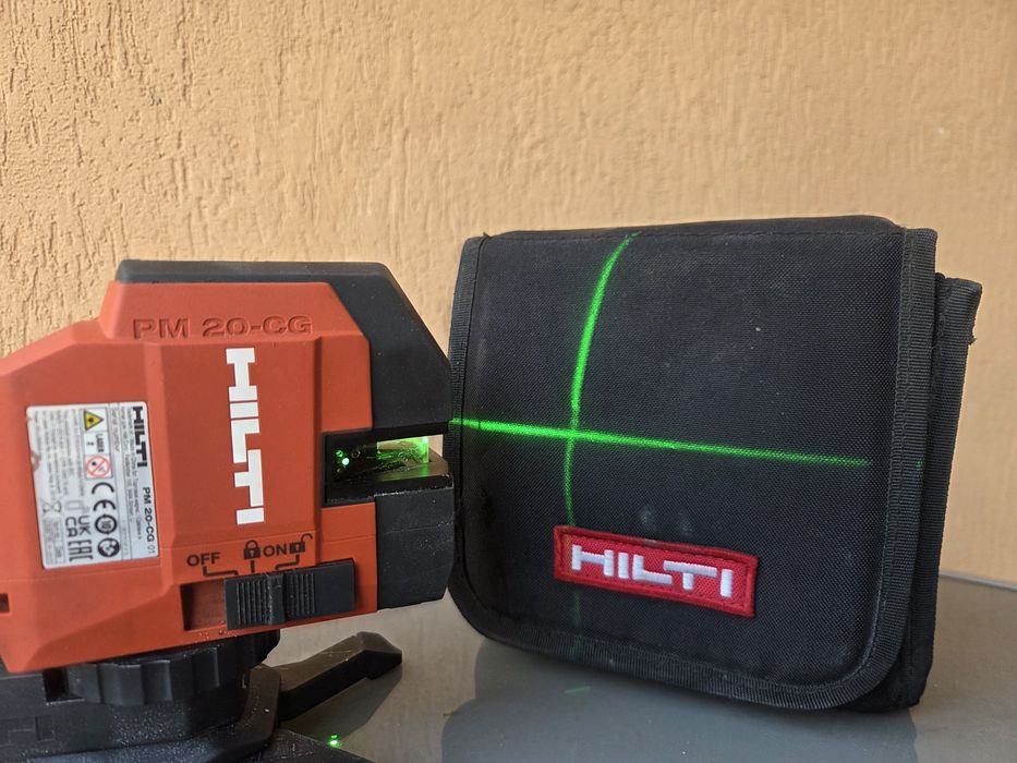 Nivela laser Hilti PM 20 CG cu linii verzi