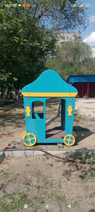 Детские деревянные домики