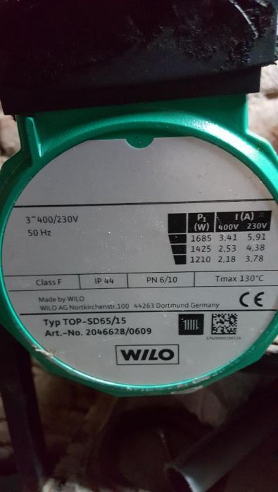 Pompa Wilo Top S 50 65 80 cu factura si garantie DN 65