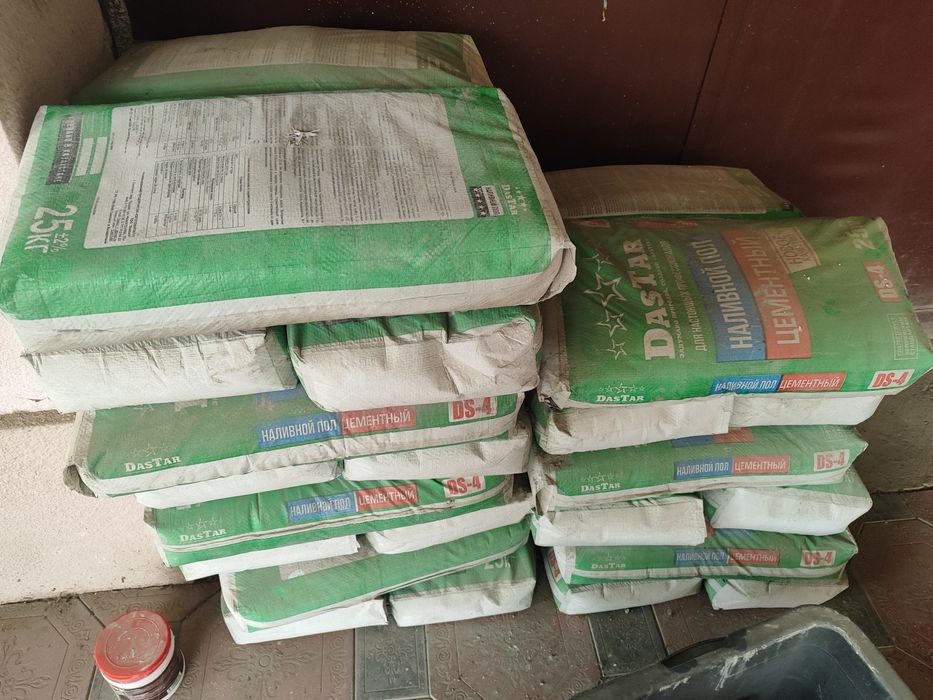 Наливной пол цементный