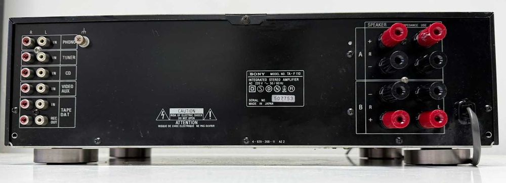 Amplificator Stereo Sony TA-F110 - Made in Japan - Intrare Phono
