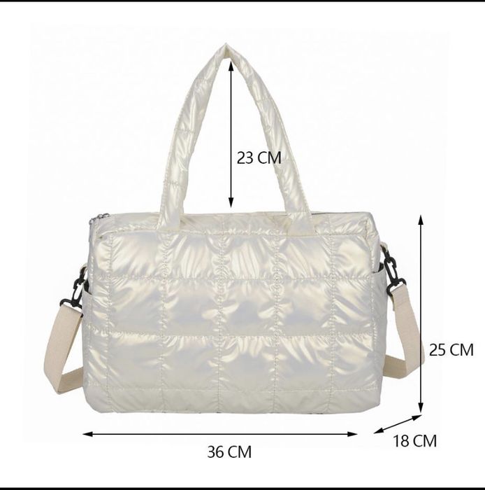 Сумка новая дутая