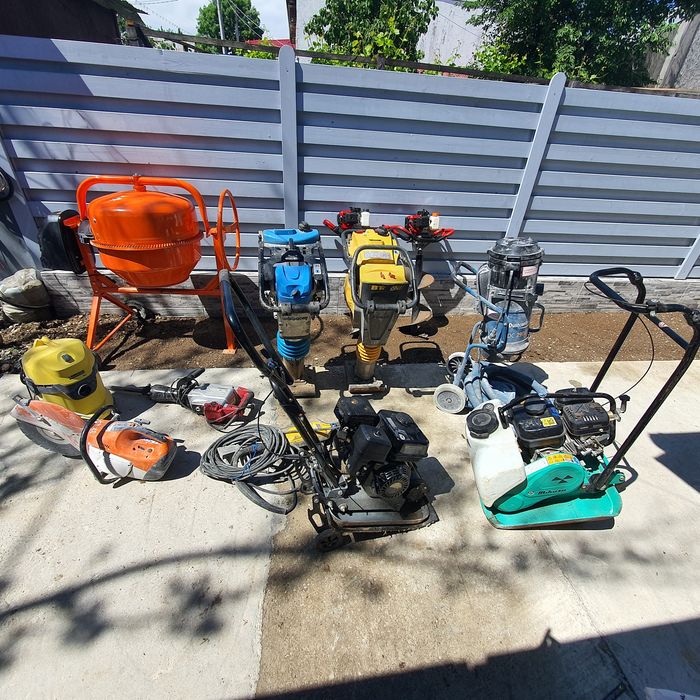 Inchiriez compactor,talpa,mai pamant, betoniera,picamer,placa vibranta