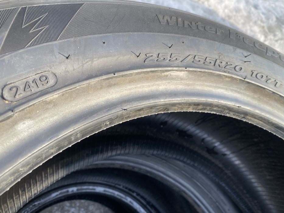 Шины 255/55/20 пара бу ханкок