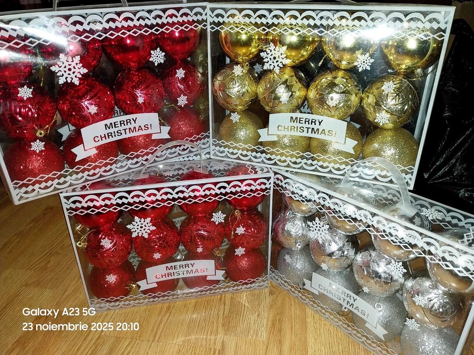 500 globuri pentru decorat spatii mari+ bonus ornamente