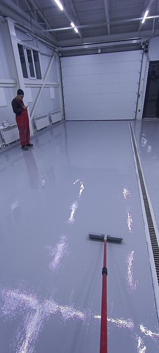 Полимерные пол. Эпоксидный