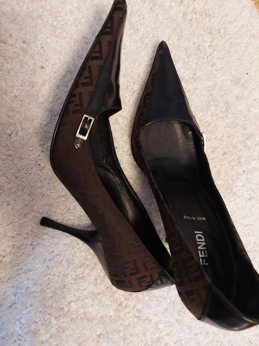 Pantofi dama Fendi piele naturala