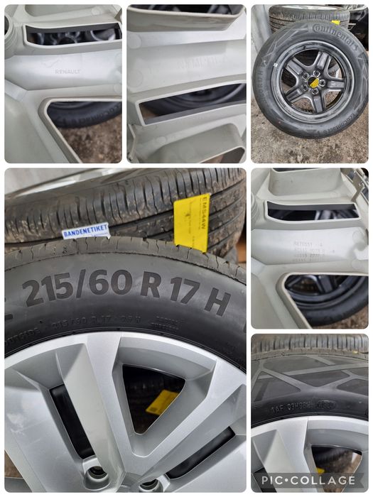 Jante 17 țoli ~5x114,3 ~anv. Conti'215 60 R17~Renault Captur II