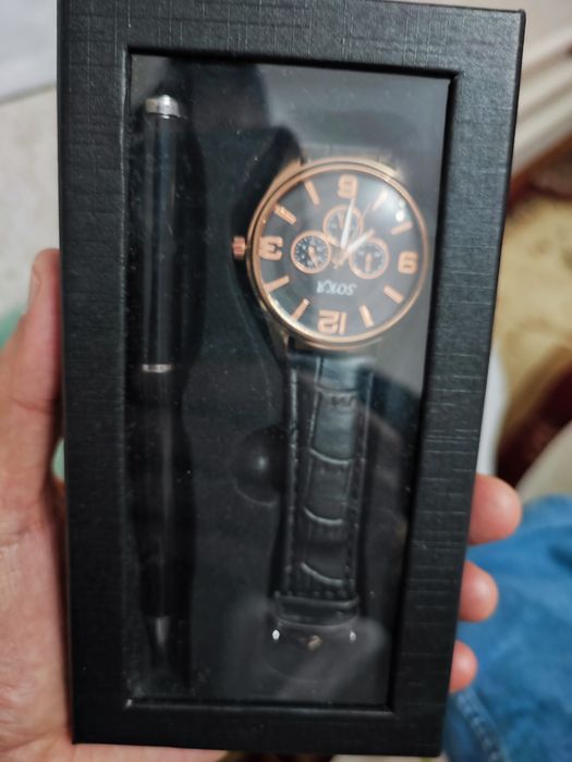 Часы наручные и ручка