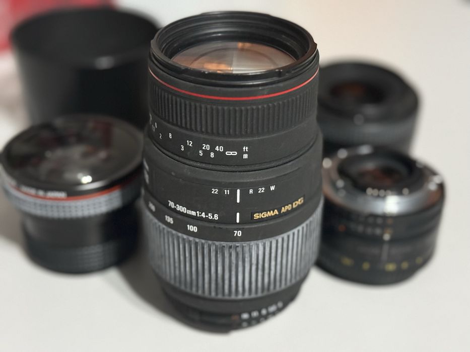 Sigma APO 70‑300mm f/4‑5.6