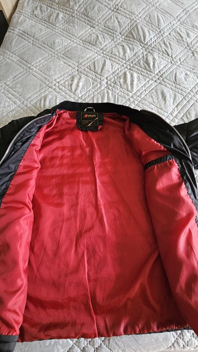 Мъжко черно яке от шушлек