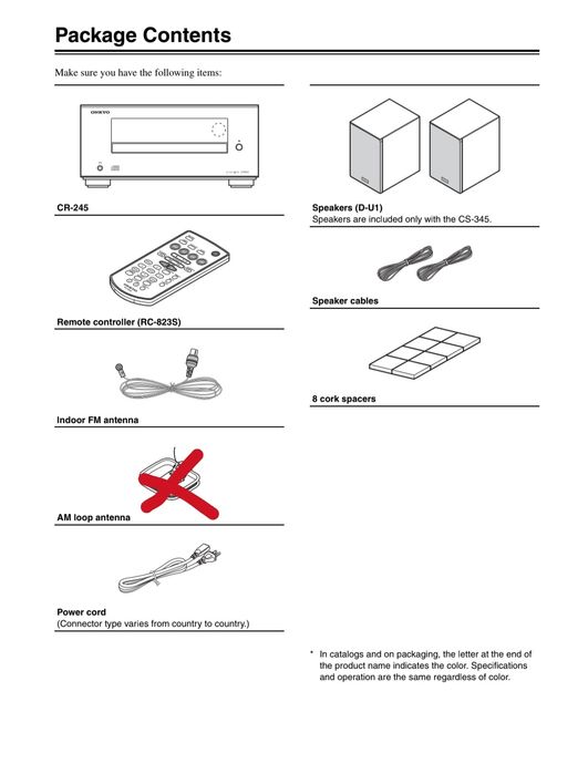 Mini Sistem Audio Onkyo