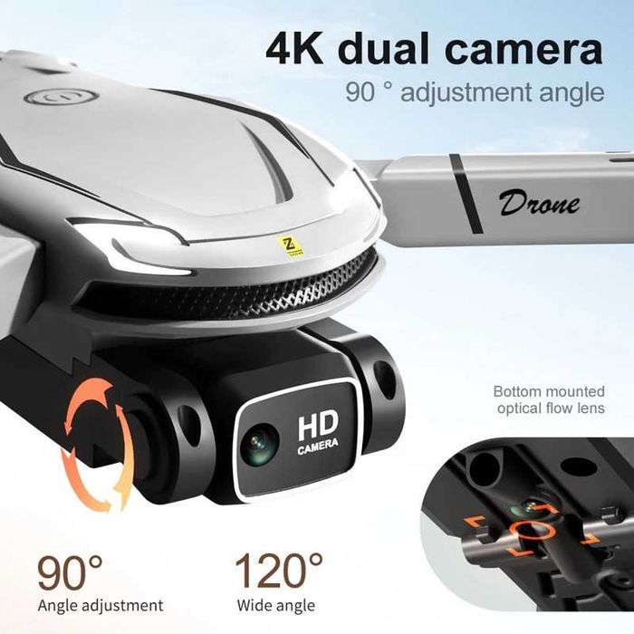 Drona V88 profesionala, dual-camera, 5G, GPS, 8K, HD aerial, fotografiere aeriana, evitarea obstacolelor, distanta 3 km