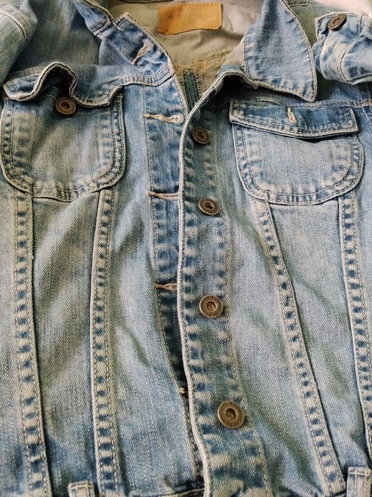 Дамско дънково яке