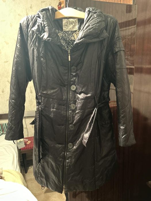 Лилаво зимно яке