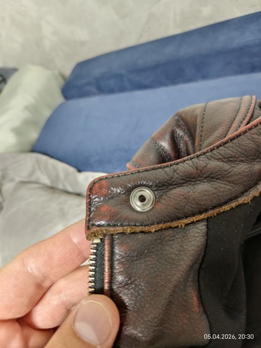 Куртка кожаная мужская