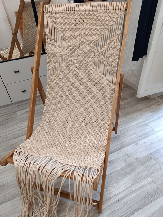 Шезлонг ручной работы