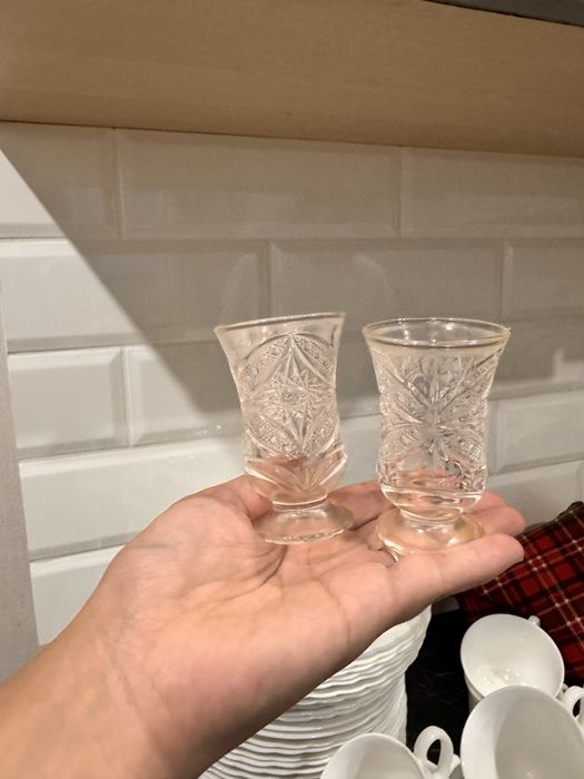 Посуды разные рюмки
