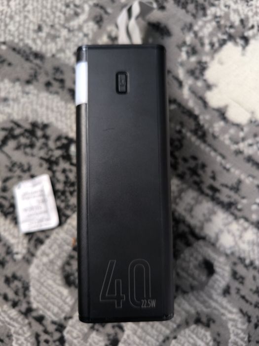 Повербанк на 40000 мАч черный