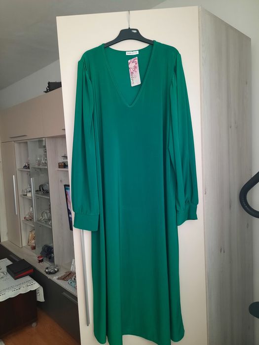 Rochie verde mărime 52