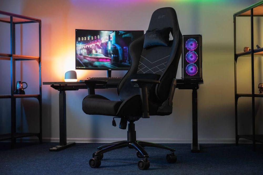 Игровое кресло 2E Gaming  Chair BUSHIDO DARK GREY