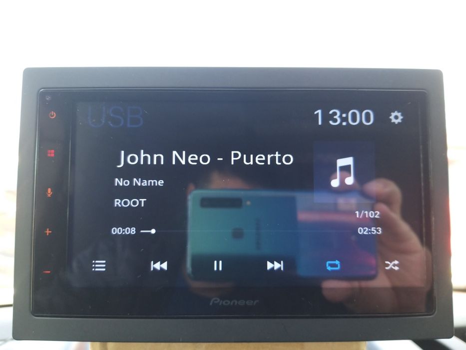 Pioneer SPH-DA360DAB Bluetooth и android auto Carplay, WiFi