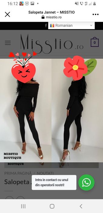 Vând salopeta elegantă