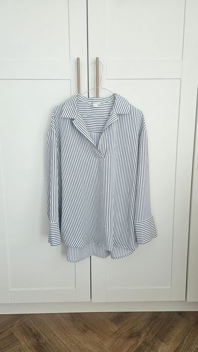 H&M риза на райе Oversize, M размер