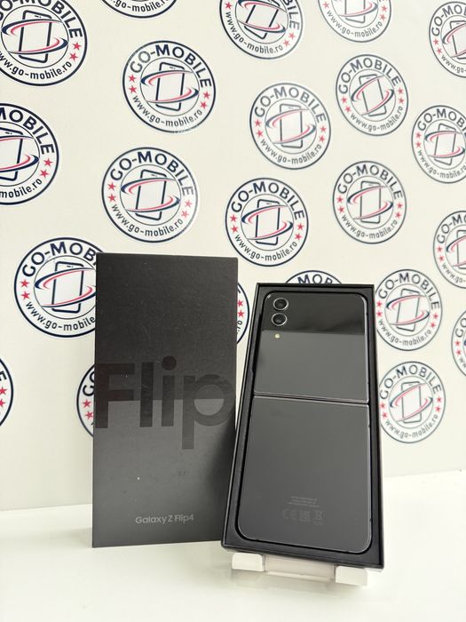 Samsung Galaxy Flip 4 - 8GB/128GB - Negru - Garantie