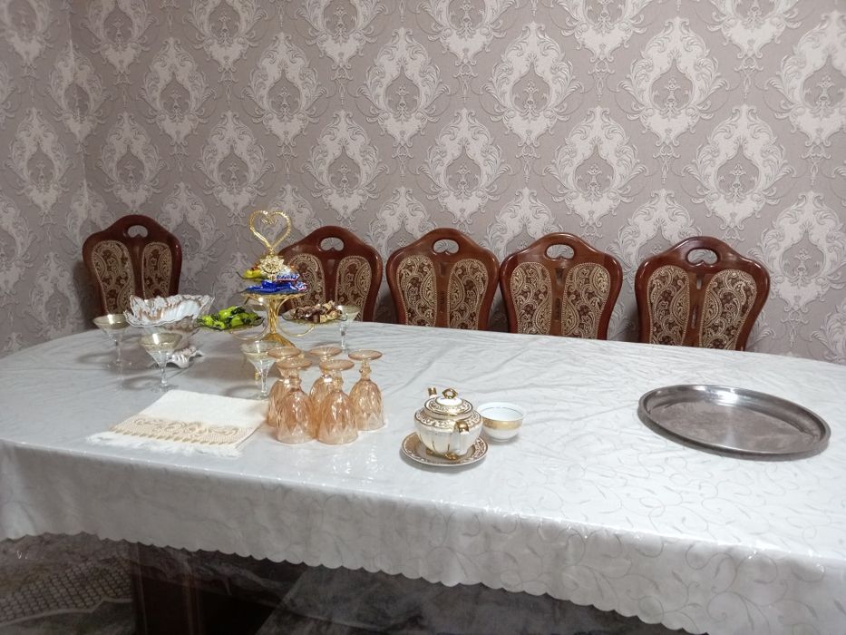 12 кишилик Стол стул мехмонхона учун учун.