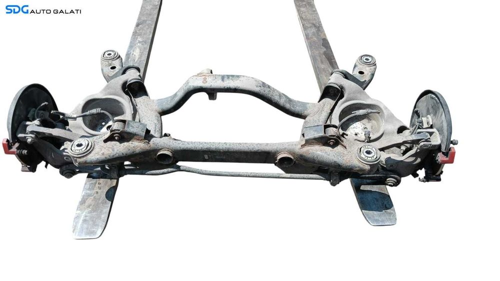 Punte Spate Completa pe Perne de Aer cu Fuzeta Butuc Rulment Stanga Dreapta Audi A6 C6 Allroad Quattro 4x4 2004 - 2008 [M8460]