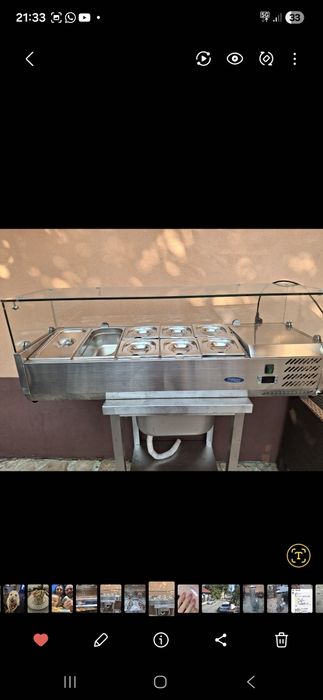 Vand echipament fast-food +expresor profesional!