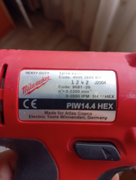 Filetanta  impact Milwaukee