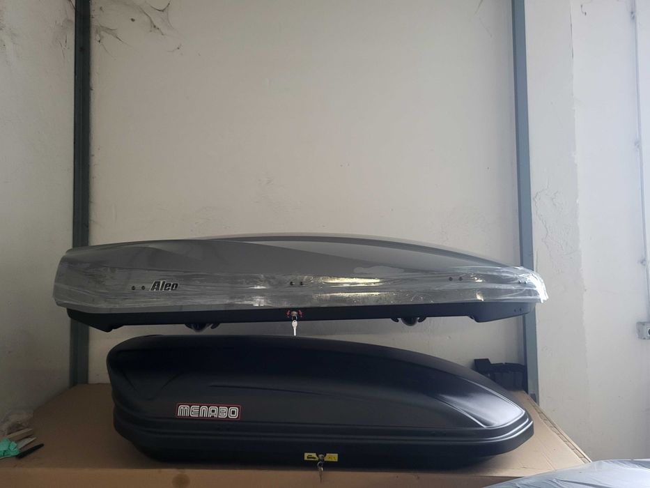 Cutie portbagaj Junior Strike 440 gri lucios sau negru lucios