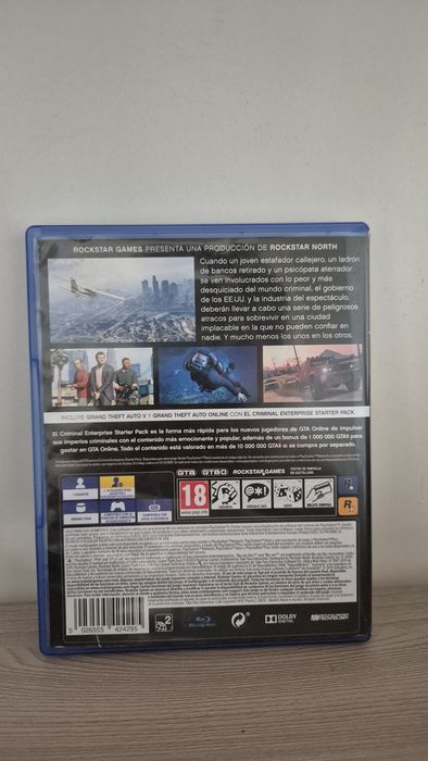 Диск Grand Theft Auto 5