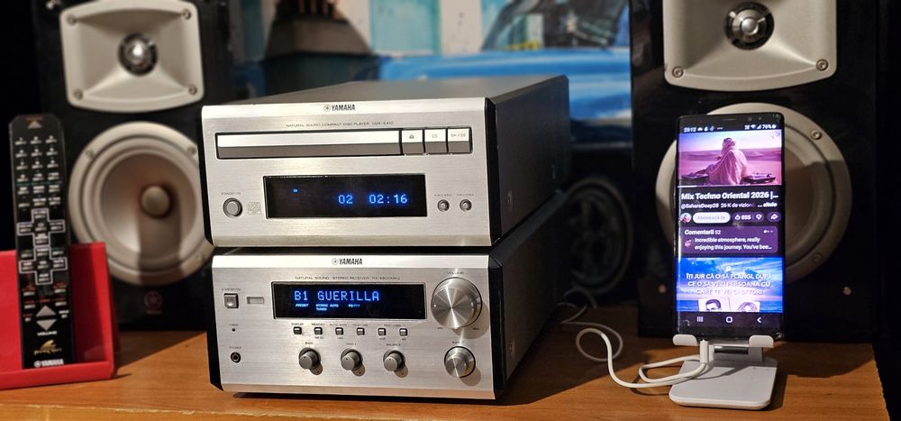 Amplificator statie amplituner receiver Yamaha RX E 600 MK 2 sau cd dvd player mp3 Yamaha DVD-E 600