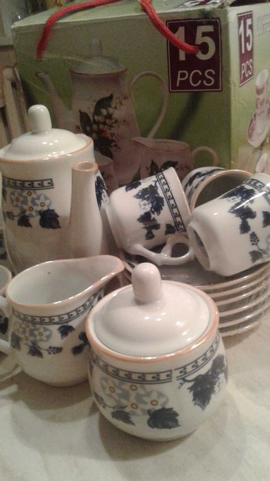 Сервиз  кофейный  новый