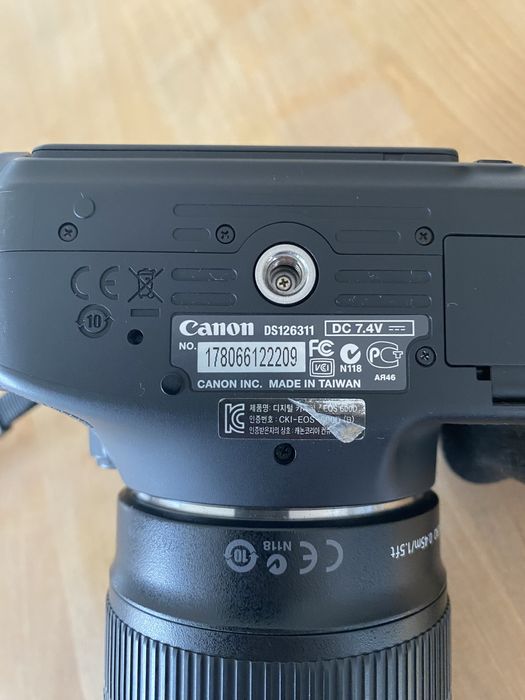 Canon 600 D 18-135mm