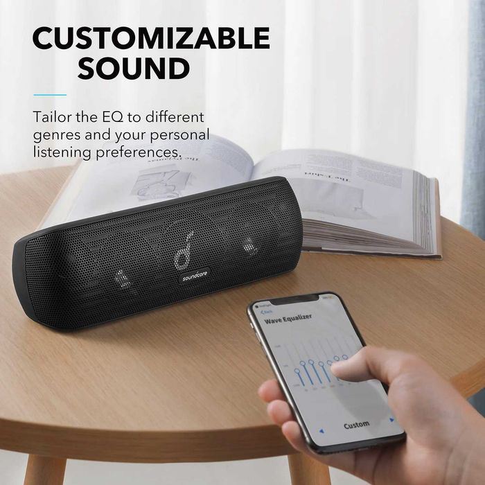 Блутуут колонка Anker Soundcore Motion+ мощност 30 вата.