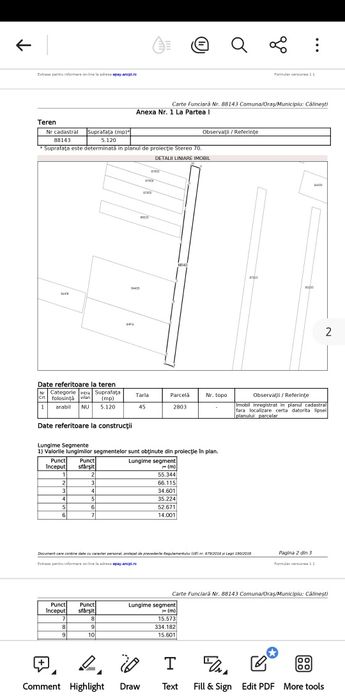 Vând teren Călinești - Argeș