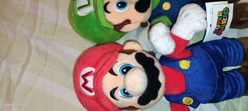 Mario și Luigi pluș