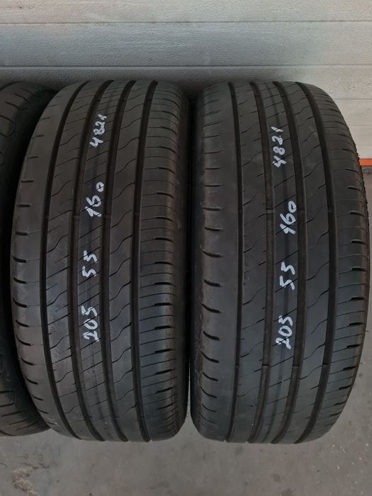 Летни гуми 4 броя GOODYEAR EfficientGrip 205 55 R16 дот 4821