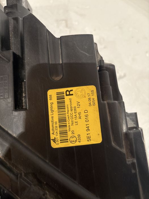 Фар skoda octavia