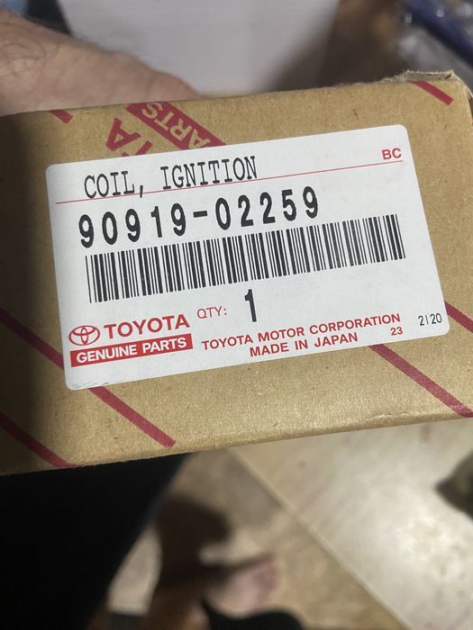 Катушка зажигания 3uz 2 uz