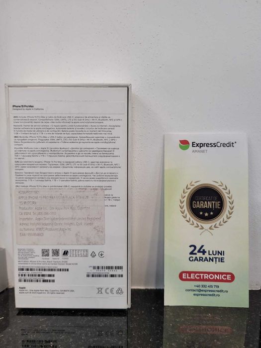 Iphone 15 Pro Max 512Gb 86% (Iulius Mall)(B-49049) Garantie 2 ani!