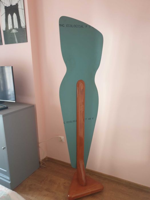 Огледало за антре/спалня 170 см височина дървено