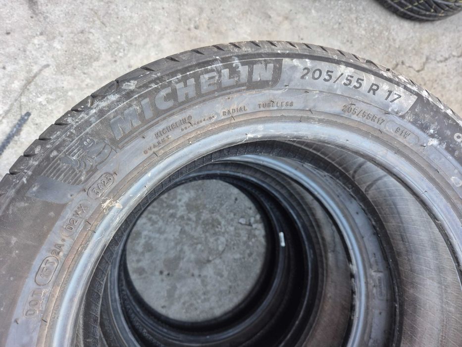 2 Anvelope de VARA - 205/55/17 - Michelin - APP NOI - DOT 2023 !